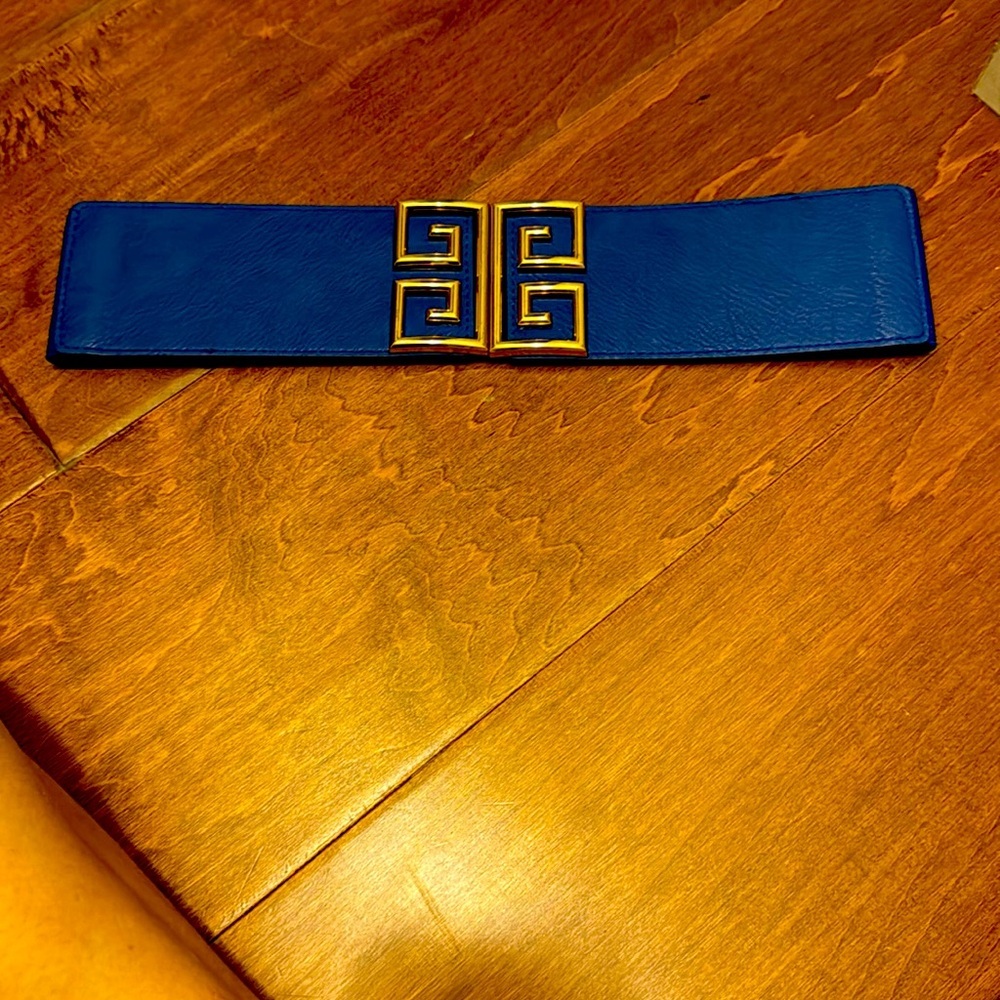 Blue Stretchy Belt